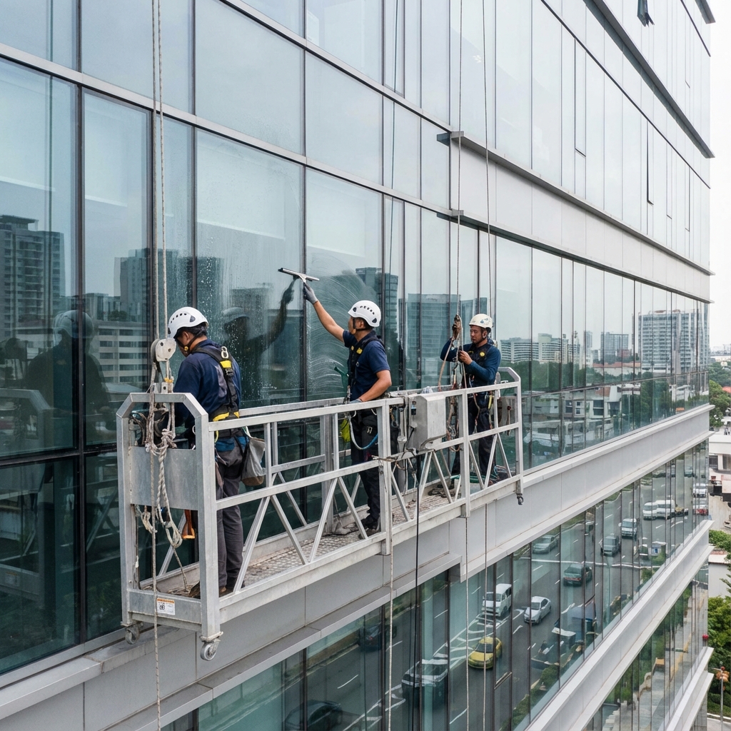 Professional window cleaning in Pasadena